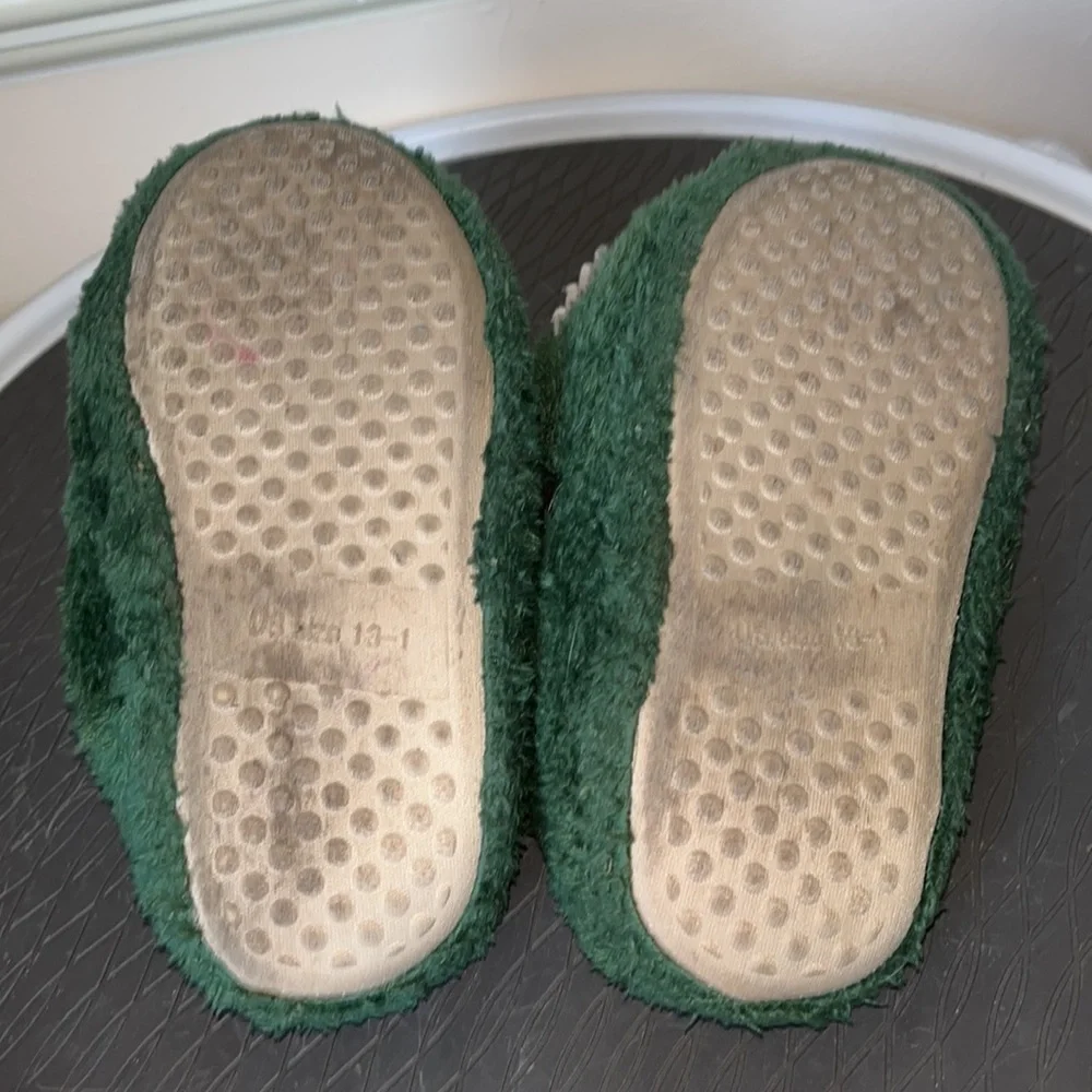 Totes Dinosaur Slippers Boy Size 13-1